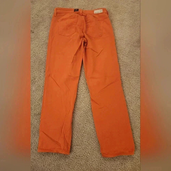 Adriano Goldschmied Stilt Crop Cigarette Jean Orange Womens 29 Straight #F176 - Picture 6 of 6